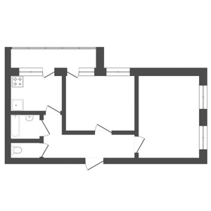 2-комн. квартира , 82.3м² , 3/13 этаж