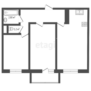 3-комн. квартира , 64м² , 10/16 этаж