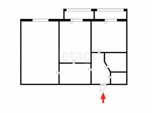 3-комн. квартира , 65м² , 4/18 этаж