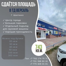 Сдается в аренду торговая площадь в магазине