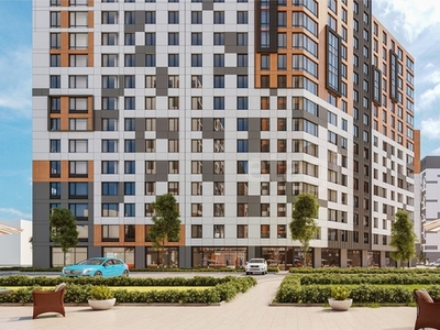 2-комн. квартира , 46.9м² , 16/17 этаж