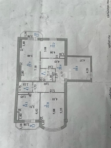 3-комн. квартира , 122м² , 9/10 этаж