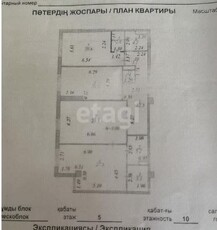 3-комн. квартира , 132м² , 5/14 этаж