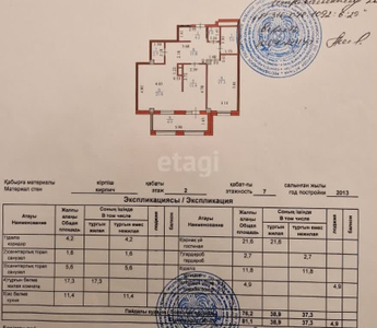 Продажа 3-комнатной квартиры, 81 м, Амман, дом 6