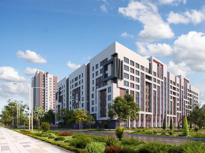 2-комнатная квартира, 63.86 м², А.Байтұрсынұлы — К.Әзірбаев