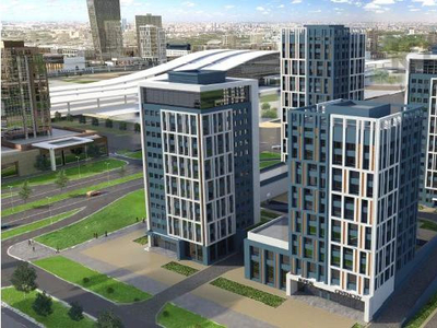 1-комнатная квартира, 33.34 м², Ж. Нажимеденова — А62