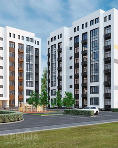 1-комнатная квартира, 39.2 м², 3/7 этаж, Северное Кольцо 92/7