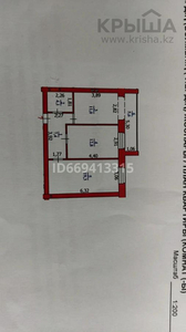 2-комнатная квартира, 60 м², 3/5 этаж, мкр Строитель 30/2