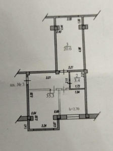 Продажа 3-комнатной квартиры, 60 м, Кенесары хана, дом 98