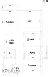 4-комнатная квартира, 144 м², 4/9 этаж, 16-й мкр , ​16-й микрорайон 8