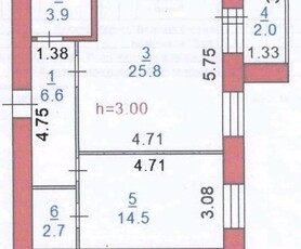 2 комнатная квартира, Микрорайон Береке 77