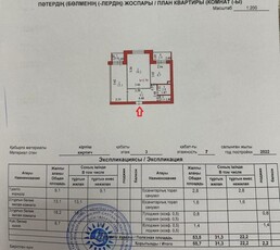 2 комнатная квартира в ЖК Шыгыс