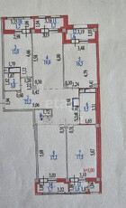 4-комн. квартира , 123.8м² , 4/6 этаж