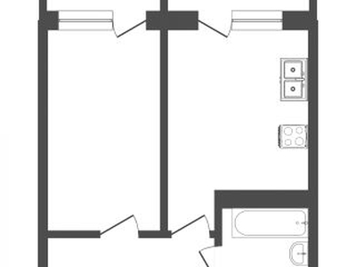 1-комн. квартира , 32м² , 2/10 этаж