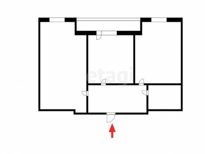 2-комн. квартира , 65м² , 3/23 этаж