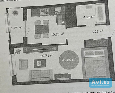 Продажа 1 комнатной квартиры