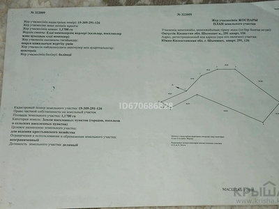 Участок 1 га, мкр Жанаталап 126