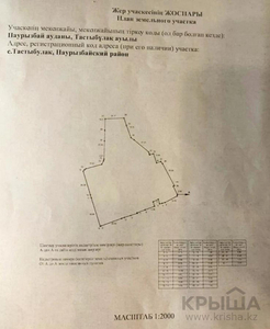 Участок 1.1 га, мкр Тастыбулак