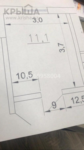 Помещение площадью 11.1 м², 19-й мкр 36