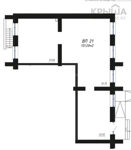 Помещение площадью 131.2 м², проспект Туран — Орынбор