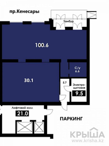 Помещение площадью 145 м², Кенесары 8