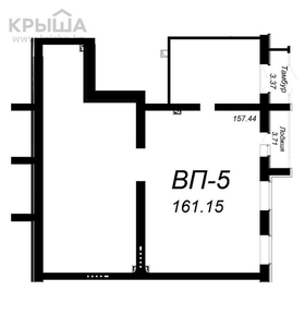 Помещение площадью 161.15 м², Кумисбекова — проспект Абая