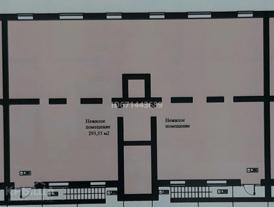 Помещение площадью 293.55 м², мкр Городской Аэропорт, Мкр.Алтын Арка 20