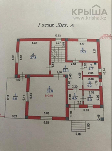 6-комнатный дом, 280 м², 8 сот., мкр Курамыс 18