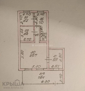 Помещение площадью 90 м², проспект Абая — проспект Сакена Сейфуллина