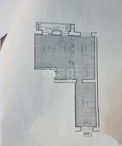 3-комн. квартира , 77.4м² , 8/12 этаж