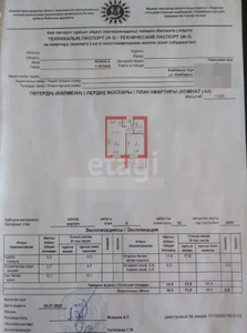 Продажа 1-комнатной квартиры, 37 м, Бейбарыс Султана, дом 25