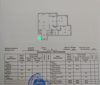 Продажа 3-комнатной квартиры, 107 м, Панфилова, дом 13