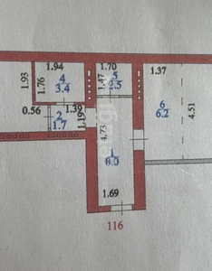 Продажа 2-комнатной квартиры, 60 м, Улы Дала, дом 31