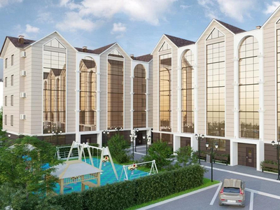 1-комнатная квартира, 54 м², 1 улица 60 участок