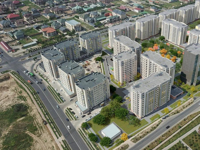 3-комнатная квартира, 85.77 м², Назарбекова — Шаяхметов