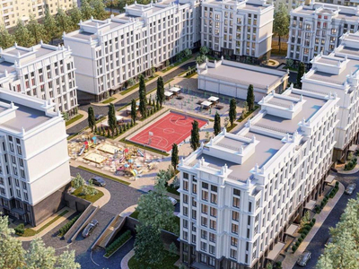 3-комнатная квартира, 90.54 м², 3/7 этаж, Мкр Береке