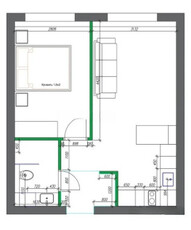 Продажа 1-комнатной квартиры, 42 м, Е 314 улица, дом 20