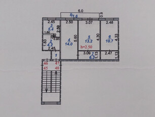 Продажа 3-комнатной квартиры, 56 м, Гоголя, дом 37/2