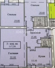 3 комнатная квартира, мкр. Алтын орда, Халела Досмухамбетова 19г