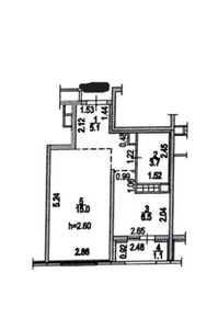 Продажа 1-комнатной квартиры, 33 м, Райымбек батыра, дом 590/2