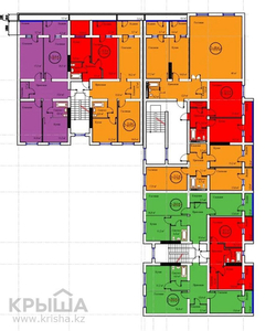 1-комнатная квартира, 38 м², 5/6 этаж, 31А мкр бн