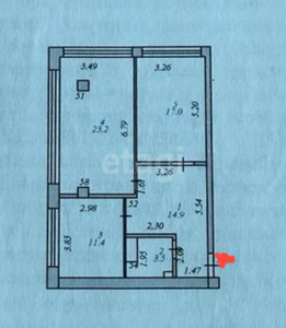 Продажа 2-комнатной квартиры, 70 м, Момышулы, дом 14