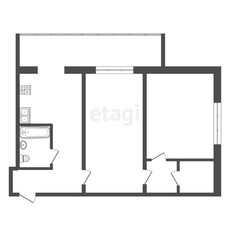 2-комн. квартира , 65м² , 1/4 этаж