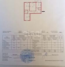 3-комн. квартира , 84.5м² , 8/10 этаж