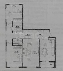 3-комн. квартира , 86.55м² , 12/18 этаж