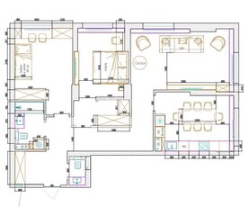 3-комн. квартира , 92м² , 6/22 этаж