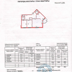 Продажа 3-комнатной квартиры, 93 м, Момышулы, дом 18/1 - Жумабаева