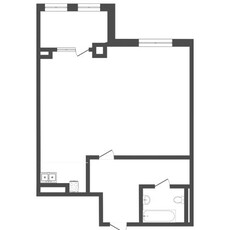 1-комн. квартира , 30м² , 2/9 этаж