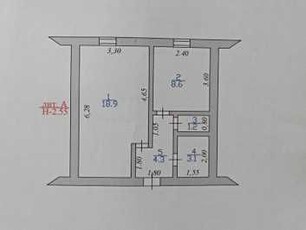 продам 1 комн квартиру , площадь 36,1 кв м.