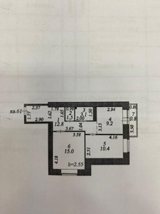 Продажа 2-комнатной квартиры, 52 м, Косшыгулулы, дом 19/2 - Бейсековой